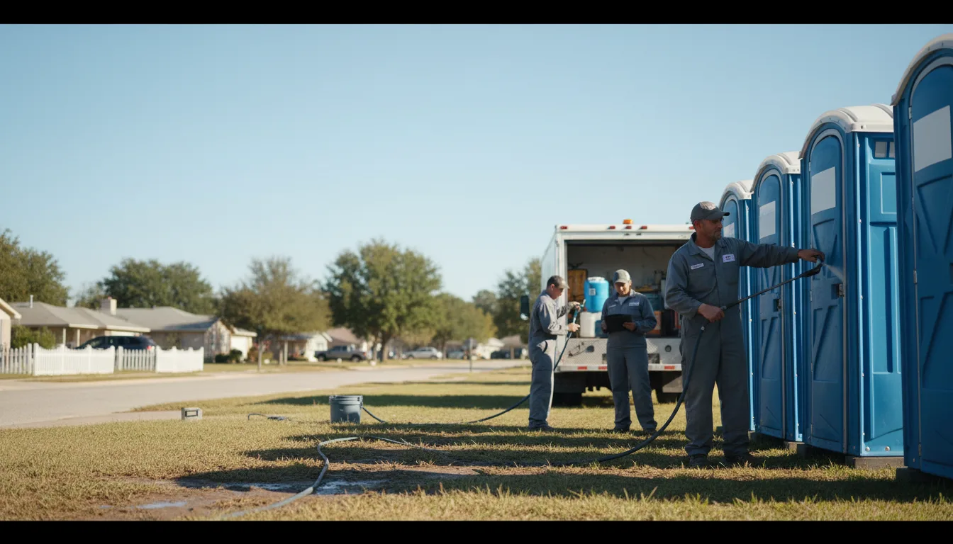 Long-Term Portable Toilet Rental in Pickstown, SD near me